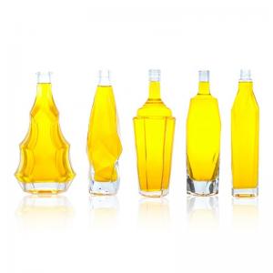  750ml Glass Liquor Bottles with Aluminum Cap and Flint Glass The Most Popular Option Manufactures