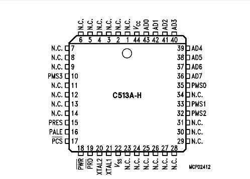 Quality MCU Microcontroller Unit SAB83C515A5N18T4085 - SIEMENS - 8-Bit CMOS Single-Chip Microcontroller for sale