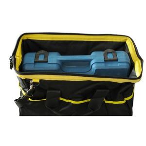  Black and Yellow Heavy Duty Tool Bag For Electrical / Garden / Networking Manufactures