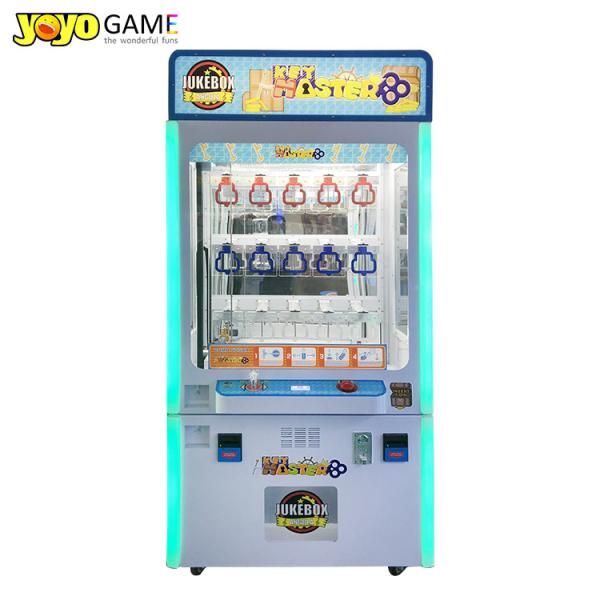Coin Operated Key Master Game Golden Key Prize Vending Game Machine With Bill Acceptor