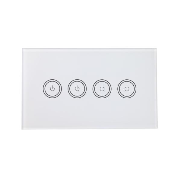 MXQ 2 Gang Voice Control Wifi Enabled Switch Avoid Electric Shock Risk