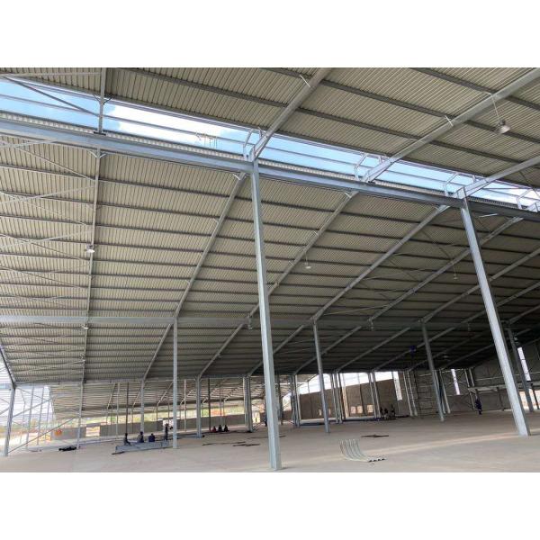 Prefabricated Steel Structure Workshop Q235B Q355B Galvanized