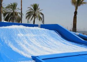  Blue Flowrider Surf Machine Water Ride Manufactures