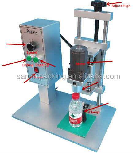 Multi-Purpose Desktop Capper Semi-Automatic Sealing Machine for Plastic Bottles Electric Screw Caps Tightening System Good Price