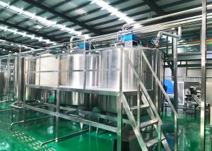 China Custom High Speed Beverage Blending And Packaging Line Easy Operation on sale