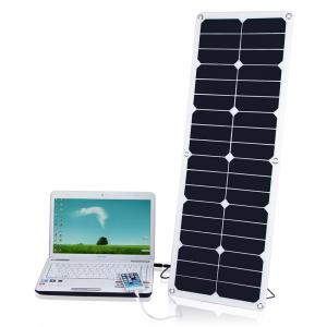  PET Laminated 40W Flexible Solar Panels For Laptop Charging Manufactures