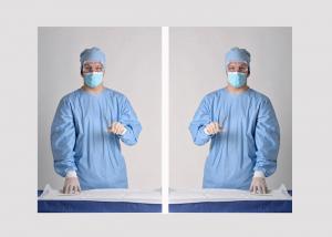  Non Toxic Disposable Dressing Gowns Prevent Cross Infection For Medical Treatment Manufactures