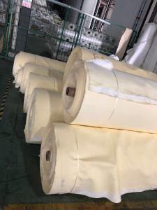  PPS P84 Nonwoven Filter Cloth , Anti Acidic Needle Felt Material Manufactures