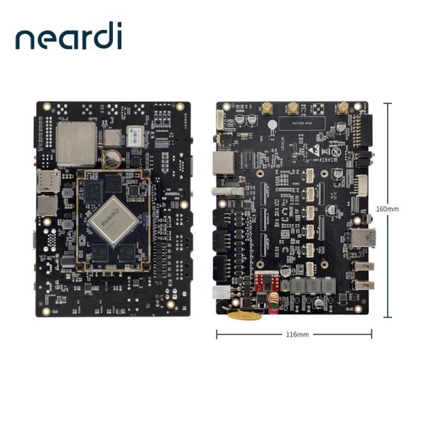 LKD3399PRO Embedded Computer Boards SBC 4K VP9 For Automotive