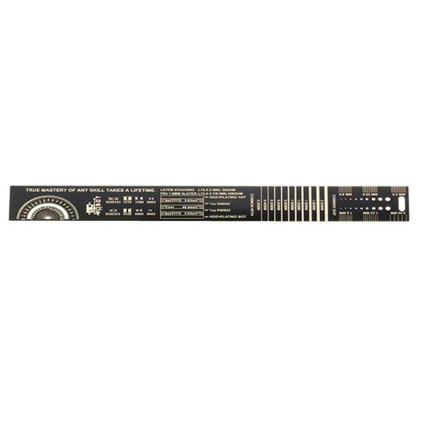 Multifunctional Electronic Components Engineering PCB Ruler For PCB Design