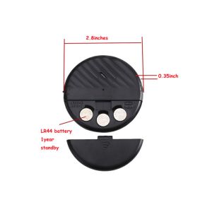 China 125dB Wireless Glass Break Detector Ultra Slim With LR44 Battery on sale