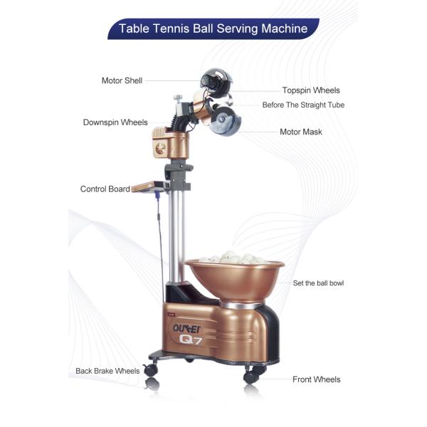 Multifunction Automatic Feeding Table Tennis Training Machine