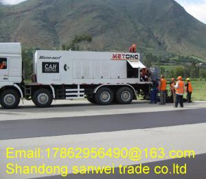  Micro Surfacing Road Paving Equipment  / Slurry Seal Equipment MEITONG 8x4 10m3 Manufactures