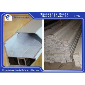 Highly Secured External Facade Window Invisible Grille Finest Workmanship