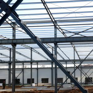 Fabricated Light Type Q235 Q345 Pre Built Metal Buildings Prefabricated Steel Structure