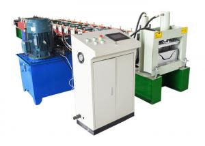  A/C Motor Downspout Roll Forming Machine , Gutter Bending Machine For Drainage System Manufactures