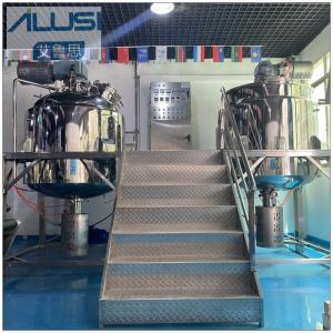  27Kw 1000L Cream Making Homogenizer Emulsifier Mixer SUS304, SUS316L Material Manufactures