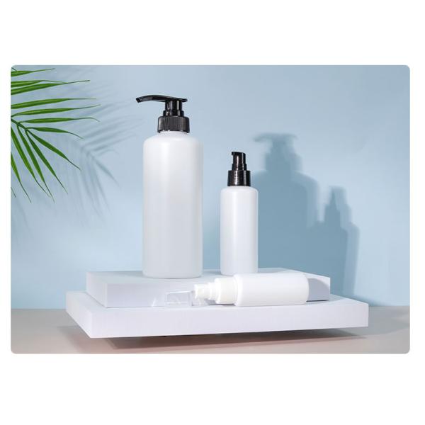 PET Plastic Shampoo Bottles 60ml 120ml 500ml Lotion Pump Bottle For Skin Care Packaging