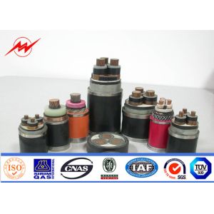 China 220kv 300 Mm² Copper Dc Power Cable PVC Or XLPE Insulation ISO9001 on sale