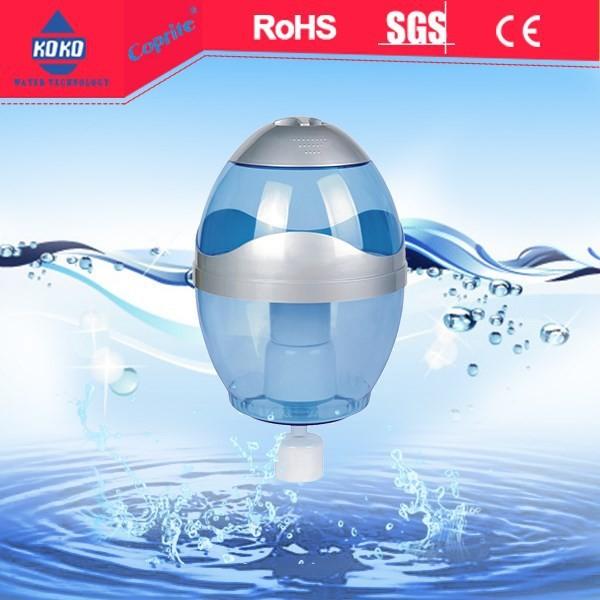 Quality Ceramic Filter Mineral Water Pot 16L Capacity Table Top Installation for sale