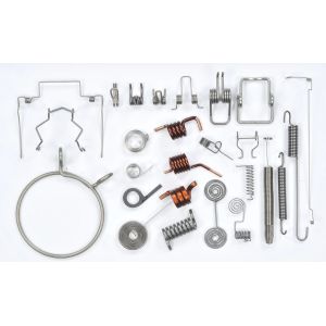 High Efficiency CNC Spring Machine , Rotary Wire Spring Making Machine