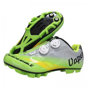  Adjustable Self Quick Lace Waterproof Cycling Footwear / Fast Cycling Anti Skid Bike Shoes Manufactures