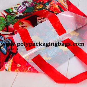  Multi - Color Printing Die Cut Handle Plastic Shopping Bag Manufactures