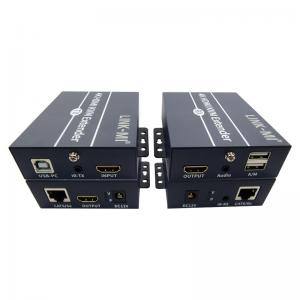  120m 4K KVM Extender HDMI Over Cat 6 / Cat6e Cable For Keyboard Mouse Manufactures