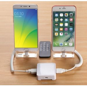 COMER Anti-Theft Security Alarm system for Charging Display Holder for Mobile
