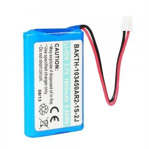 China Rechargeable Lithium Medical Equipment Batteries UN38.3 MSDS Certificate on sale