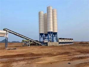 China Safety Vertical Cement Silo Soil Cement Mixing Plant On Site Setup on sale
