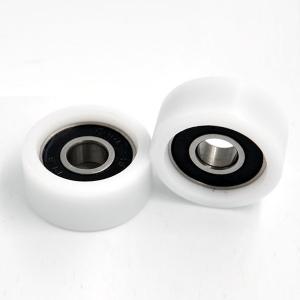  Flat Shaped Plastic Wheel Bearings POM Coated With Grease Lubrication Manufactures