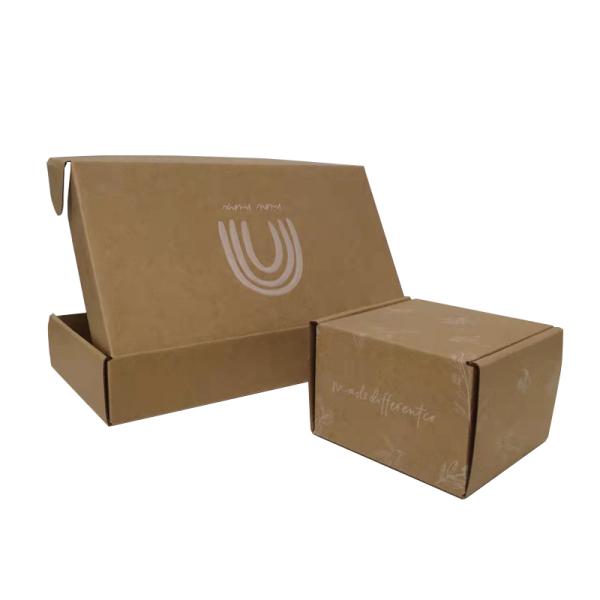 Custom Size Flat Packed Shipping Mailer Box Three Layer Corrugated Underwear Clothing