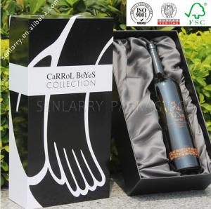 Promotional trendy recycled custom wine box wholesale ex factory Manufactures