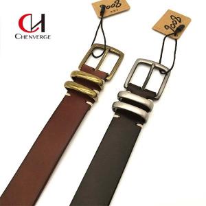 China Retro Style Female Leather Belt , Women Genuine Cowhide Leather Belt on sale