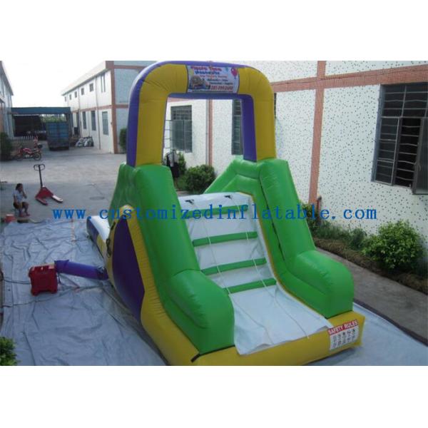 Funny Game Small Inflatable Water Slide / Kids Inflatable Garden Water Slides