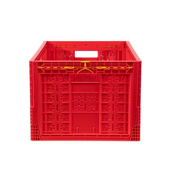 Customized Logo Foldable Toy Storage Basket Collapsible Mesh Crate for Easy Transport