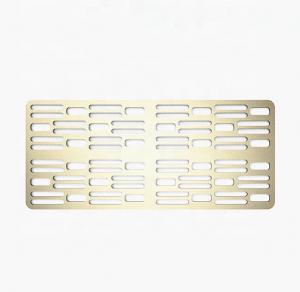 China Ultralight 2mm Titanium Grill Plate 119g Titanium Bbq Grill For Camping on sale