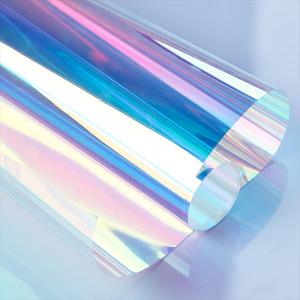  Anti Scratch Cold Laminating Film Colorful 50mic Dichroic Glass Film Manufactures