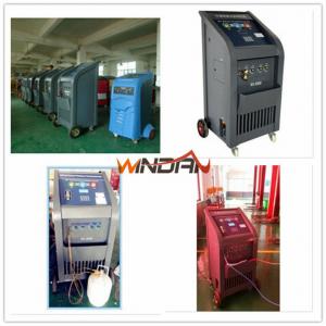China 97% Recovery Rate A/C Refrigerant Recycling Machine with Refill New Oil , Refrigerant Recovery Equipment on sale