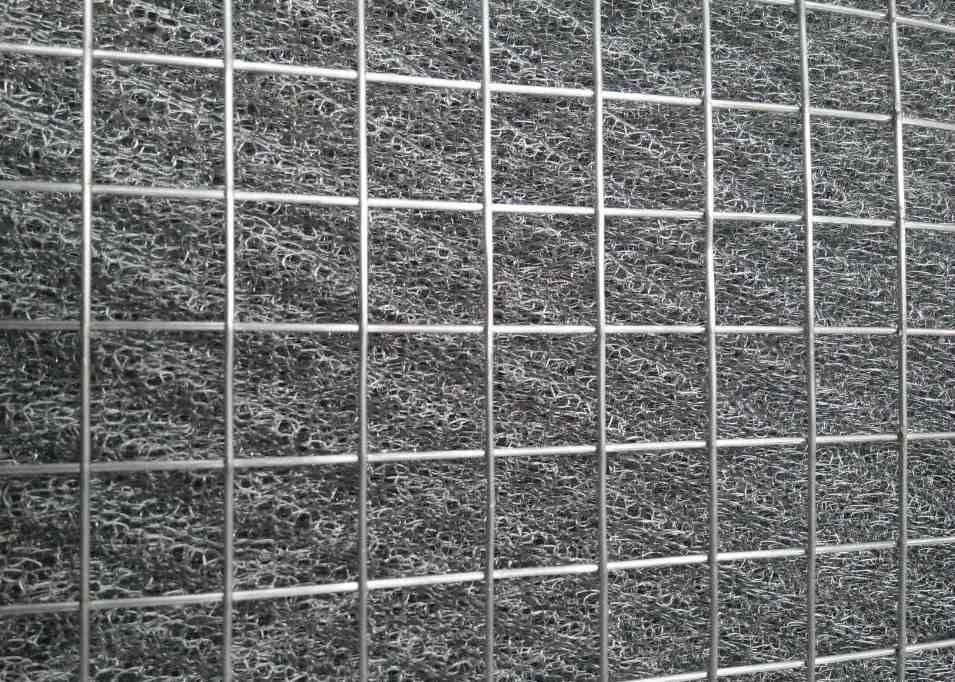 Wire Mesh Mist Eliminator Expanded Mesh Grids Custom Made 550mm * 300mm