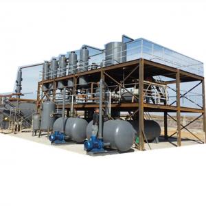 China 16KW High Capacity Crude Oil Waste Used Engine Oil Motor Oil Refinery Machine for Diesel on sale