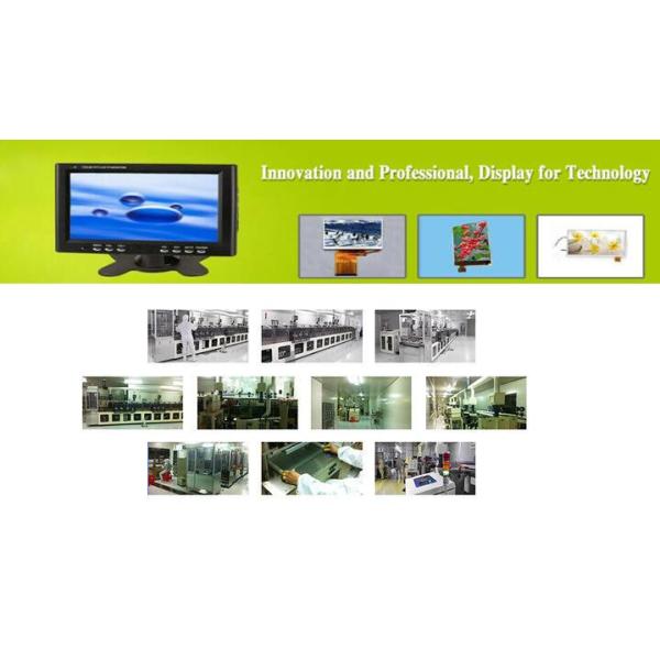 1024 * 600 RGB TFT LCD Display Module 7 inch ISO9001 Approved LED White Backlight