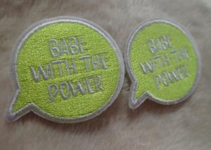  Exquisite And Multicolor Personalised Embroidered Badges , Custom Embroidered Patches For Baby Clothes Manufactures