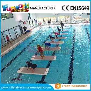  DWF Material Customized Water Toys Inflatable Water Floats Yoga Exercise Mats Manufactures