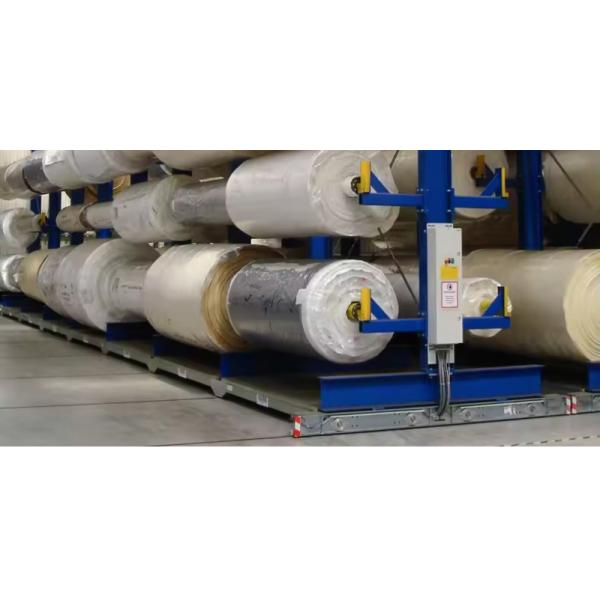 Heavy Duty Storage Cantilever Rack Electric Mobile Cantilever Racking for Pipe Sheets Long Materials