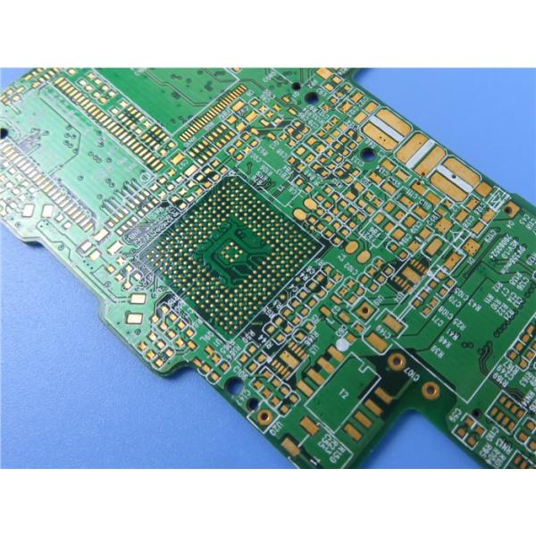 Blind Via PCB Built on Tg150℃ FR-4 With Immersion Gold 4-Layer FR-4 Circuit Board
