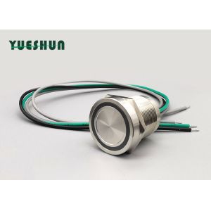  IEC529 19mm Piezoelectric Switch Button Waterproof 50 Million Cycles Manufactures