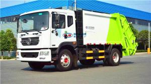  4*2 Waste Management Trash Truck 10m3 Compressed Garbage Truck Manufactures