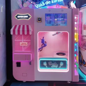 Vending Machine for Cotton Candy Snacks Customization Acceptable